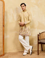 Bright Yellow Kurta Set Perfect for Weddings and Celebrations