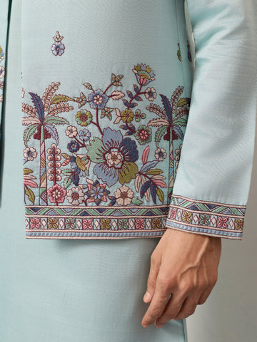 Elegant Groom Pista Koti Kurta Pant for Wedding Special